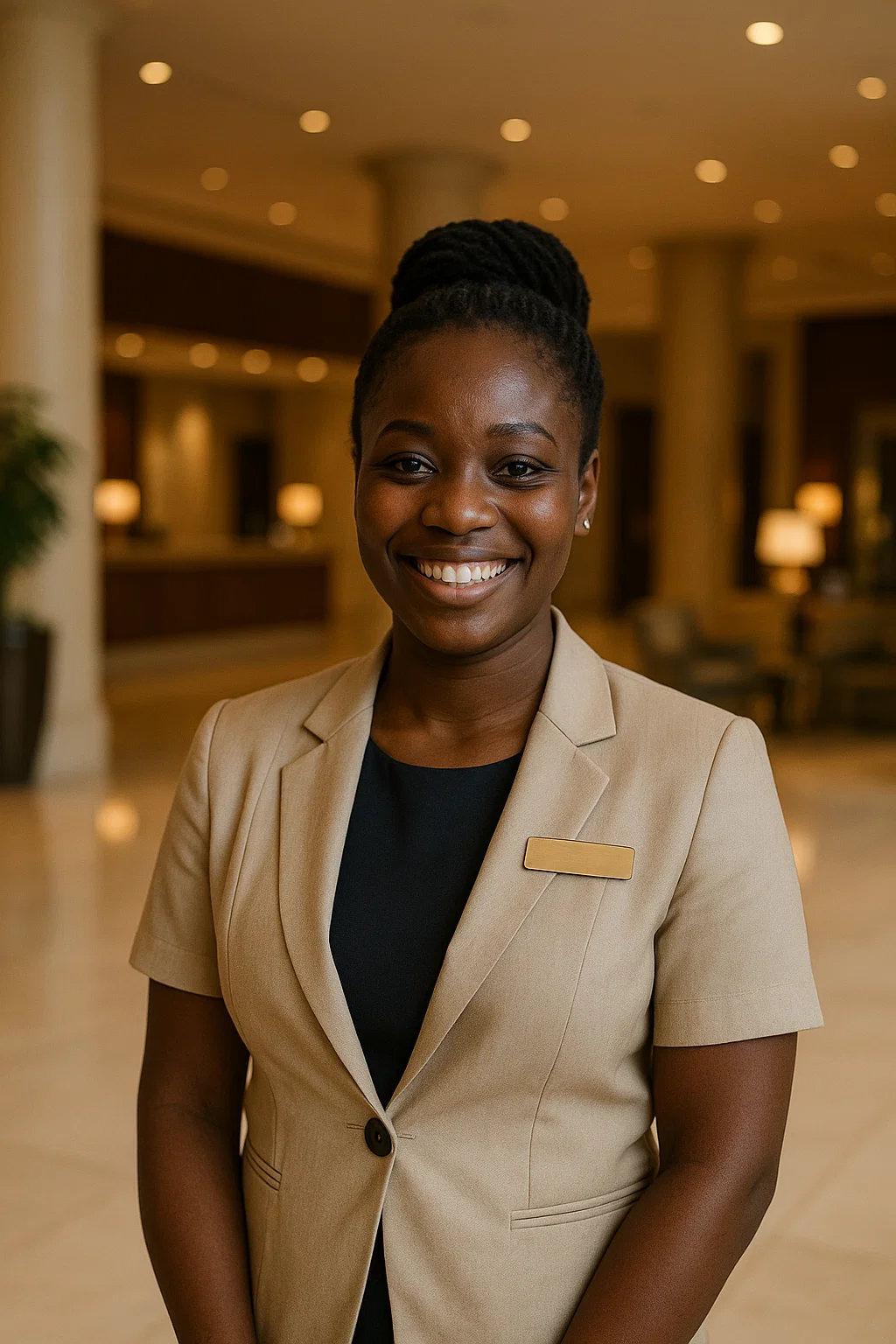 Abena Went from Kumasi to 5-Star Hotel in Dubai